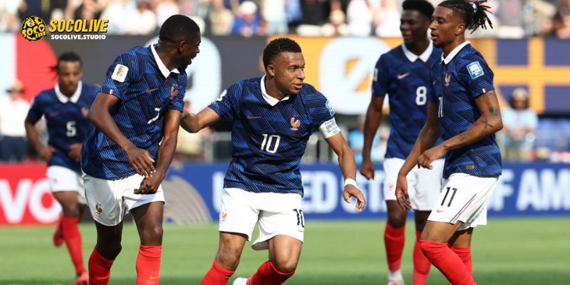 Siêu sao Kylian Mbappe và các đồng đội tập luyện cực sung trước thềm đại chiến Paraguay vs Pháp tại World Cup 2026